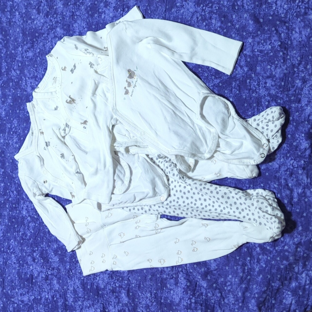 5pc outfit set 6-9m
